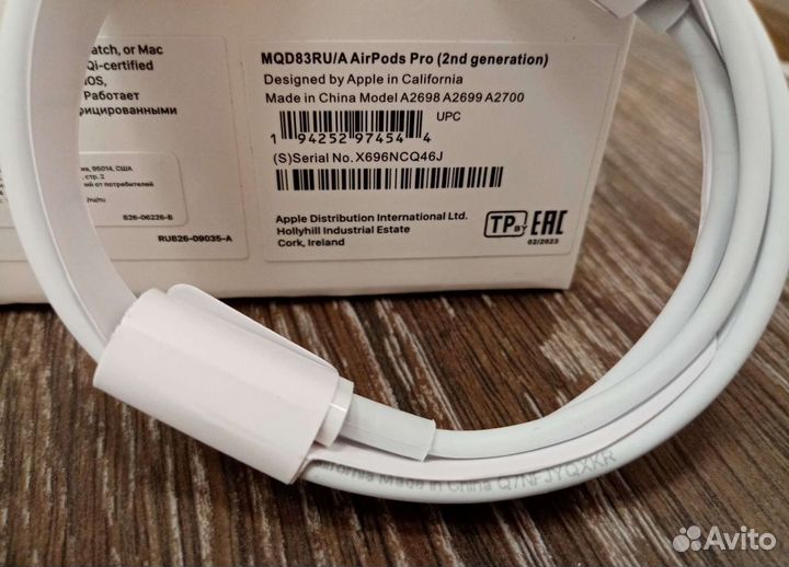 AirPods Pro 2 generation + чехол (Гарантия)