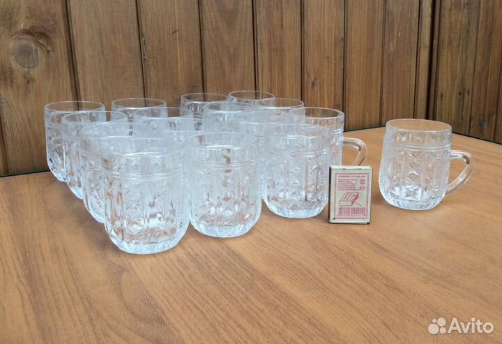 Хрустальные кружки из СССР