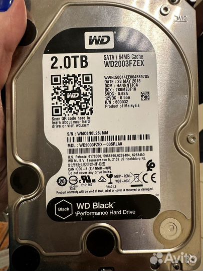 Жесткий диск WesternDigital WDPurple 8TB (WD82purz