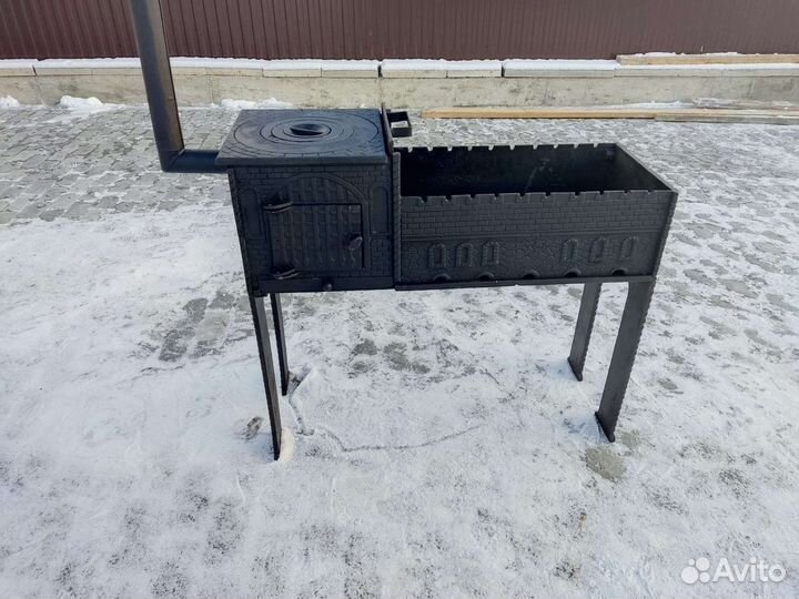 Мангал чугунный