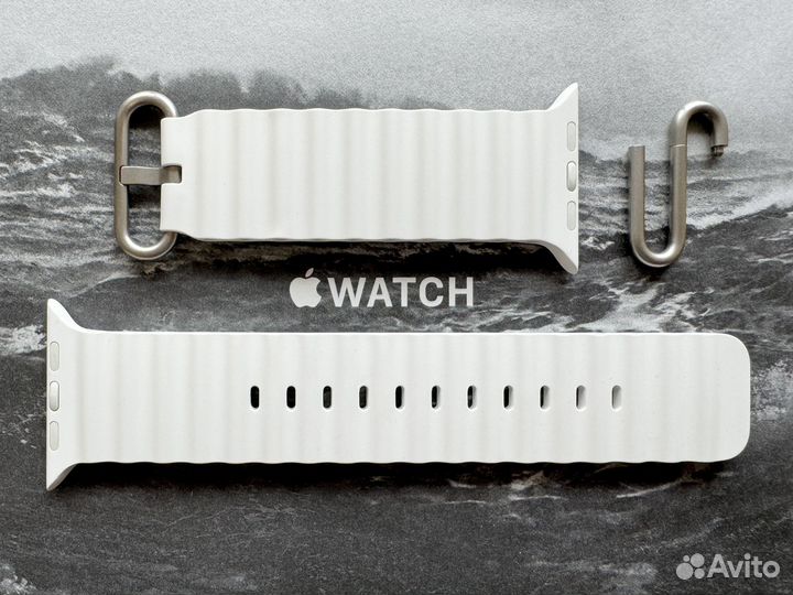 Ремешок Apple Watch Ultra 2 White Ocean 49mm New