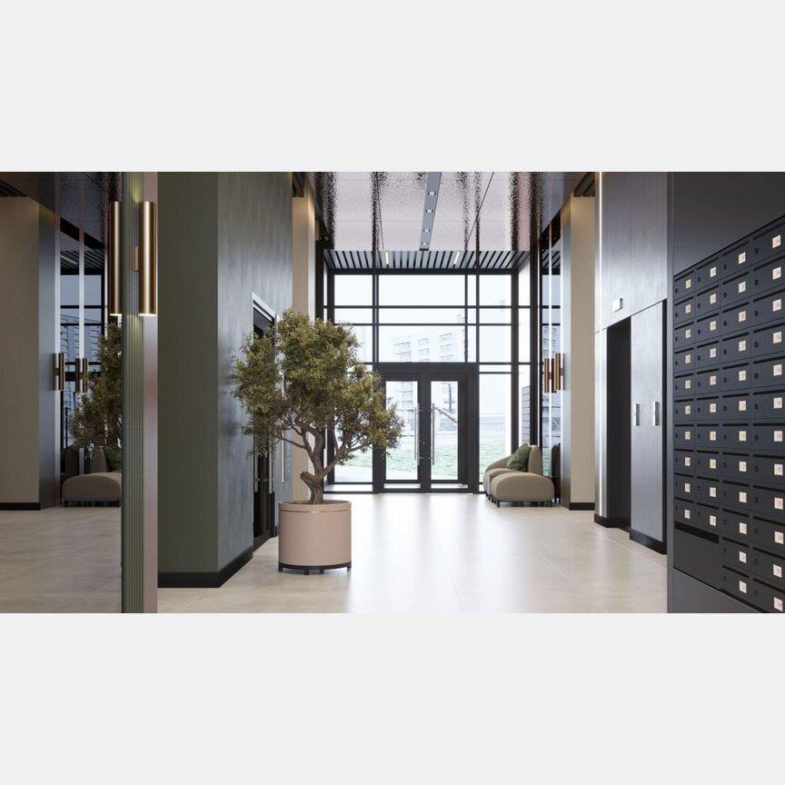 2-к. квартира, 53,9 м², 2/17 эт.