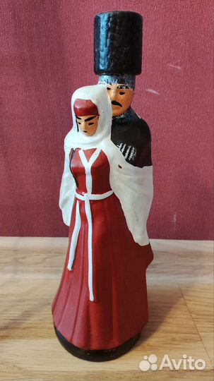 Бутылка керамическая