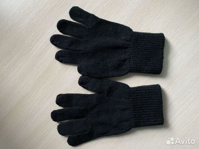 Перчатки детские вязаные 12-14лет Новые