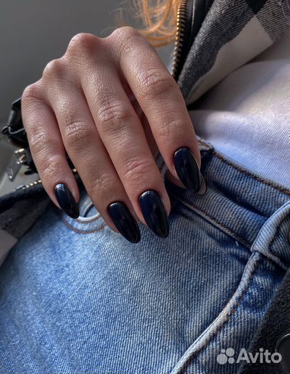 Маникюр наращивание ногти гель-лак покрытие дизайн