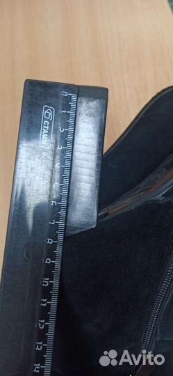 Сапоги натуральная замша и мех 40 размер