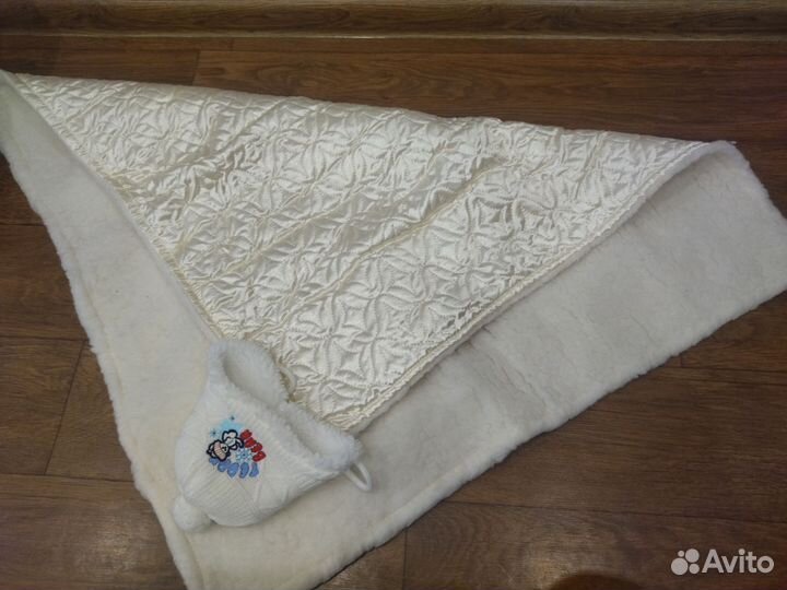 Комплект на выписку зимн. конверт+одеяло на овчине