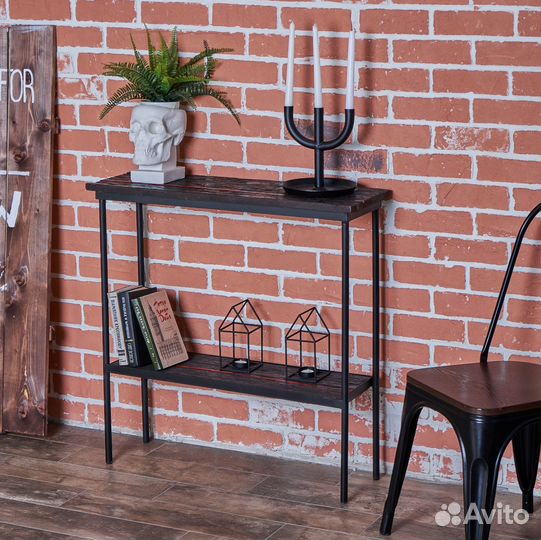 Консоль в прихожую в стиле лофт