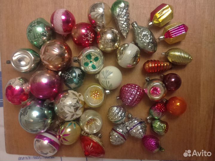 Ёлочные игрушки СССР