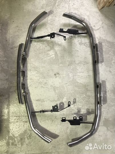 Защита переднего и заднего бампера Nissan X Trail