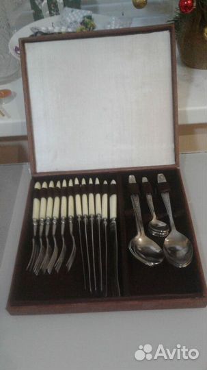 Столовый набор ложки и вилки СССР