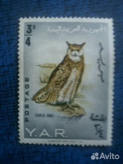 Марка Йемена 1965г