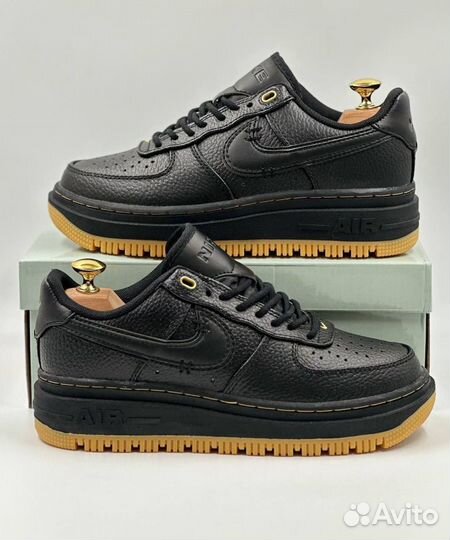 Кроссовки мужские натуральный nike AIR force 1 LUX