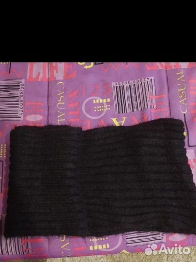 Снуд шарф шерстяной новый