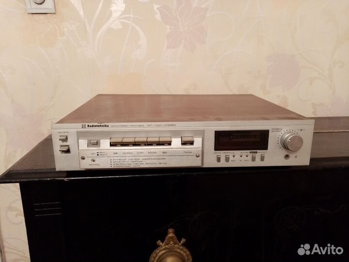 Радиотехника мп-7301 магнитофон-приставка-стерео