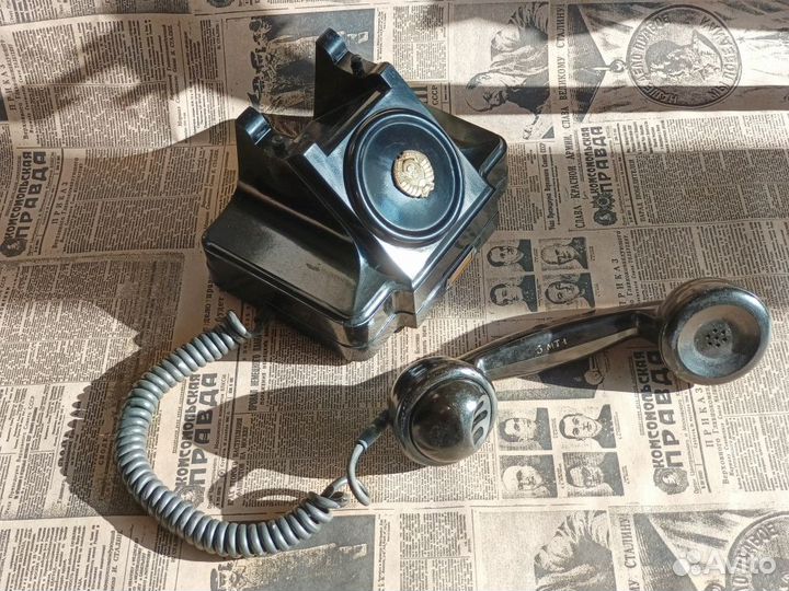 Раритетный телефон с гербом СССР 1963 год