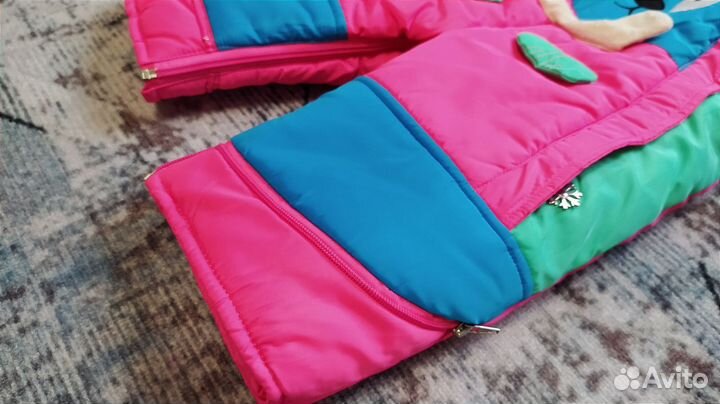 Комбинезон зимний для девочек