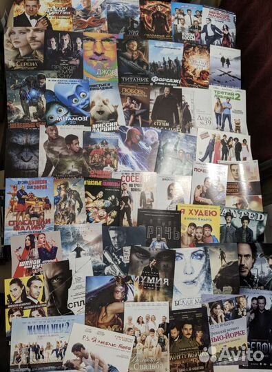 Открытки, флаеры из кинотеатров