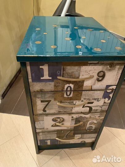 Тумбочка decor 4 ящика