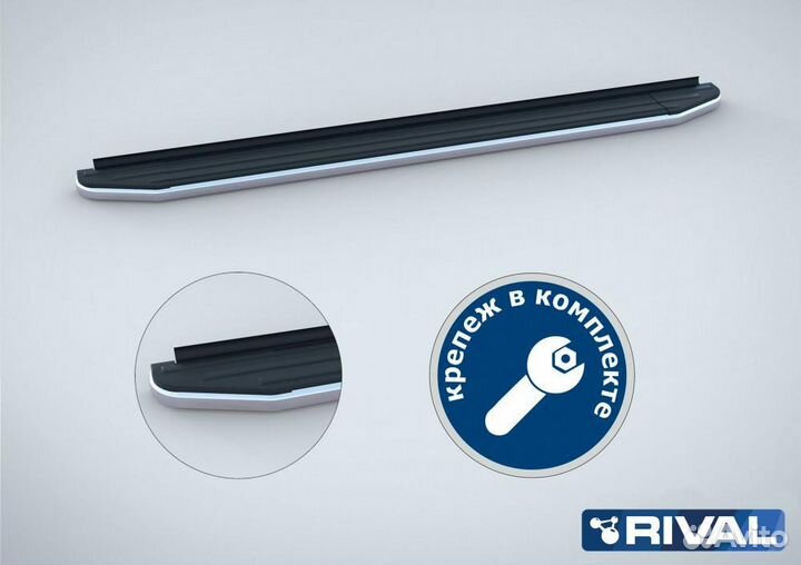 Пороги Audi Q7 II 2017-2019 премиум