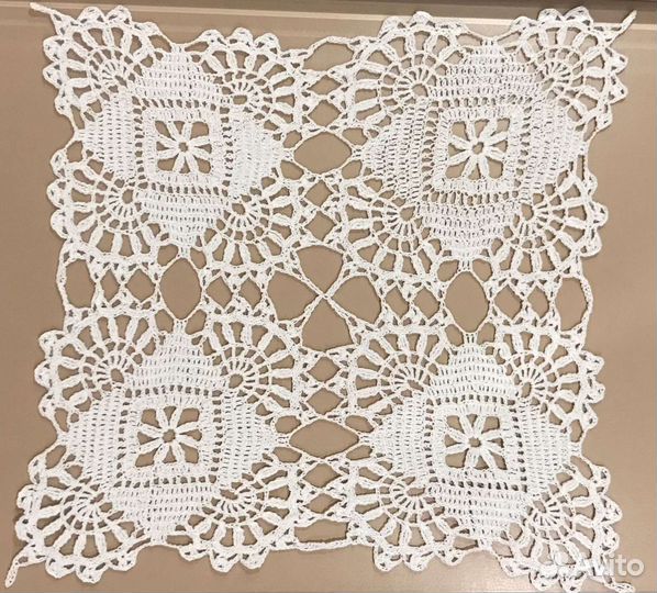 Салфетка крючком