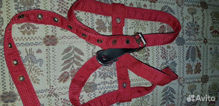 Шлейка с поводком для собак