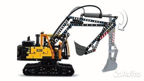 Lego 42175 Technic Грузовик Volvo FMX и экскаватор