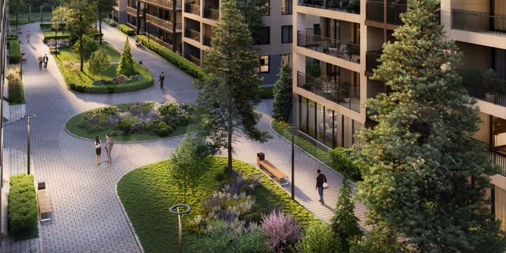 3-к. апартаменты, 87,8 м², 3/7 эт.