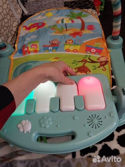 Детский Развивающий коврик с пианино