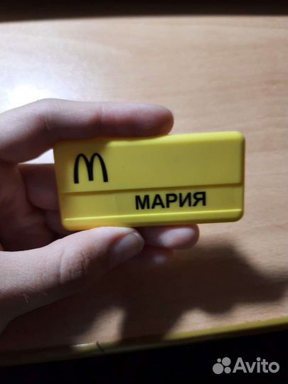 Бейджик Макдоналдс