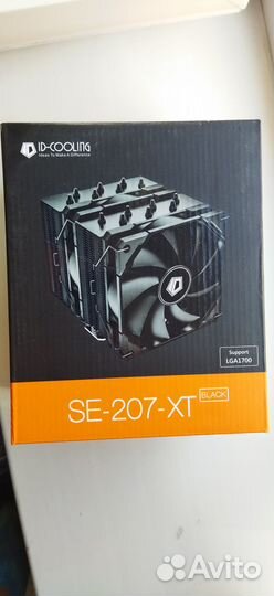 Кулер ID-cooling SE-207-XT black TDP280W