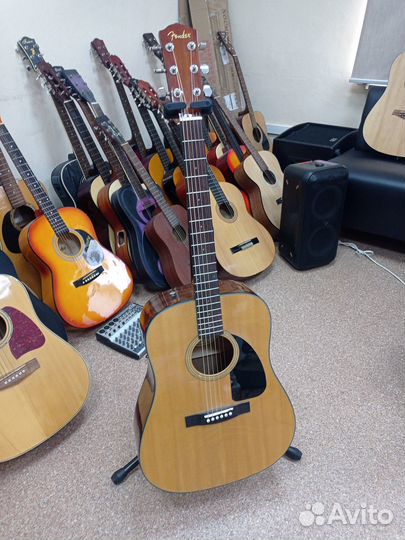 Акустическая гитара Fender cd 60 NAT-DS-V2