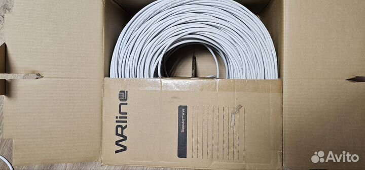 Кабель витая пара WRline Lszh utp5e