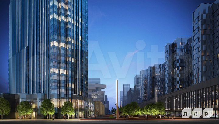 3-к. квартира, 85,2 м², 28/40 эт.