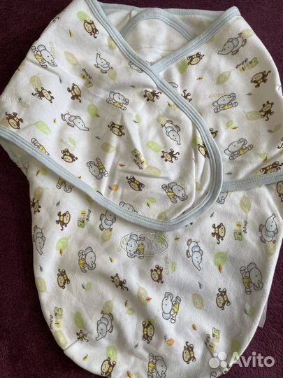 Конверт для пеленания на липучках