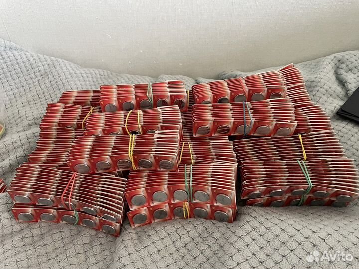 10 упаковок батареек в 1 упаковке 5 шт