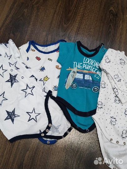 Детские вещи пакетом 56-80