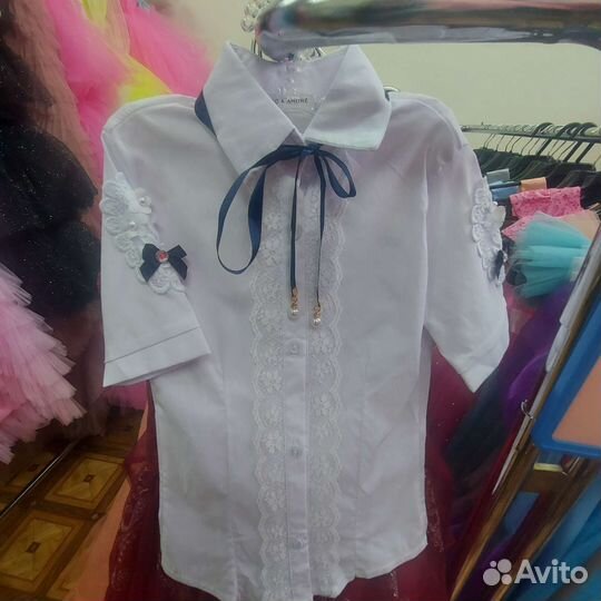 Блузка школьная