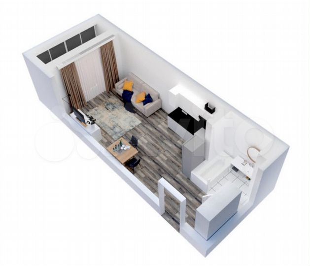 Квартира-студия, 30 м², 18/24 эт.