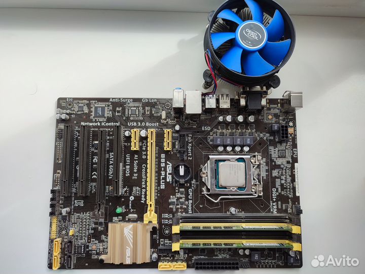 Asus b85-plus + i5-4460
