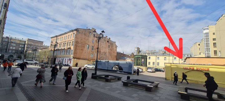 Свободного назначения, 18.5 м² С доходом