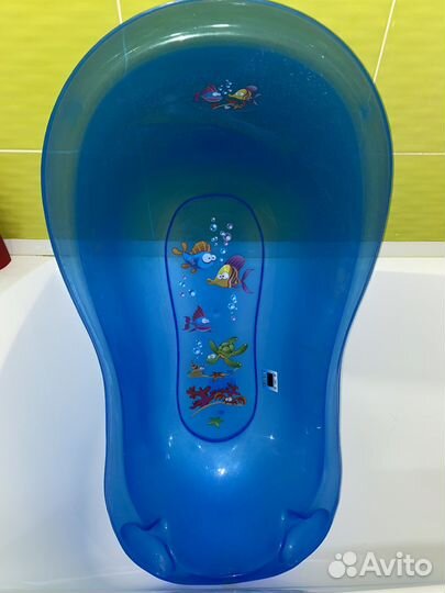 Ванночка для купания с термометром