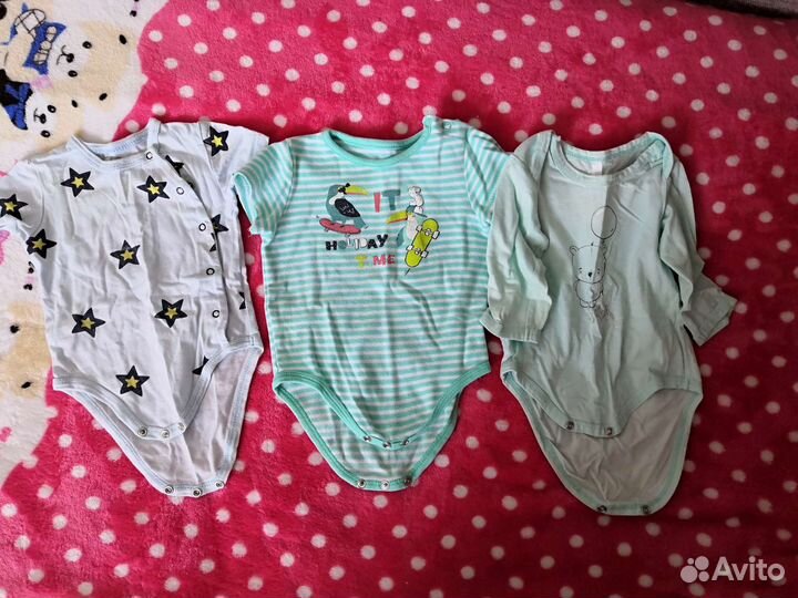 Детские вещи пакетом от 0 до 6 месяцев