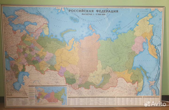 Карта Российской Федерации