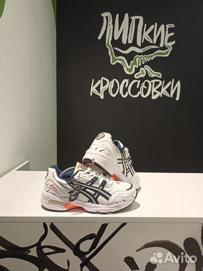 Кроссовки Gel 1090 White Navy Orange