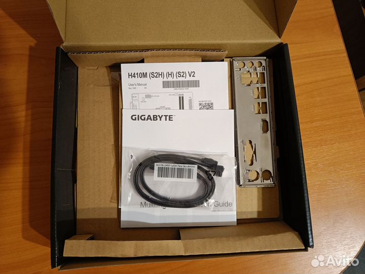 Материнская плата gigabyte H410M H V2