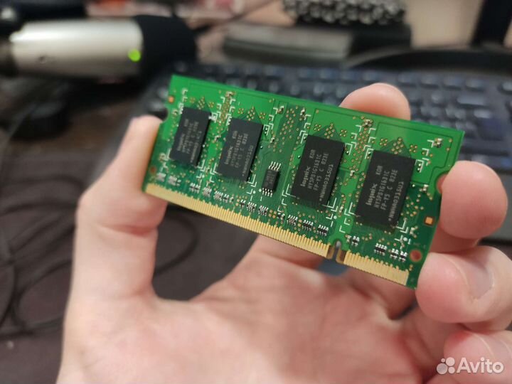 Оперативная память ddr2 Hynix 1GB 2Rx16