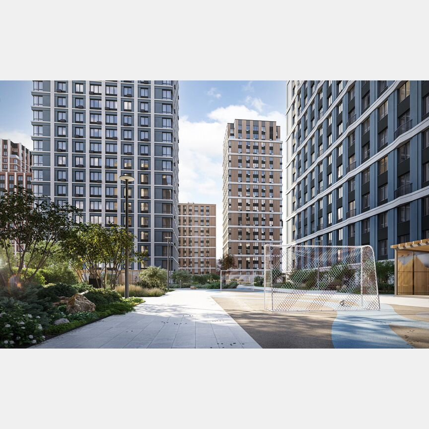 2-к. квартира, 70,1 м², 23/23 эт.