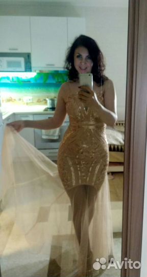 Вечернее платье 44,46 размер