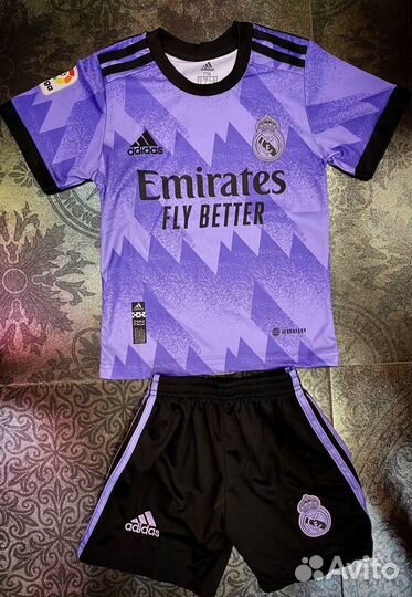 Детская Футбольная форма Реал Мадрид Бензема